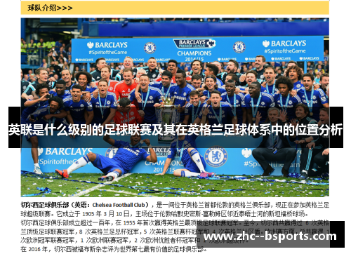 英联是什么级别的足球联赛及其在英格兰足球体系中的位置分析 英联是什么级别的足球联赛及其在英格兰足球体系中的位置分析